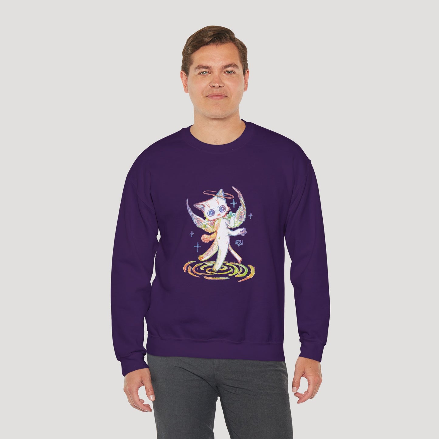 Four-Armed Angel Cat - Hoodie