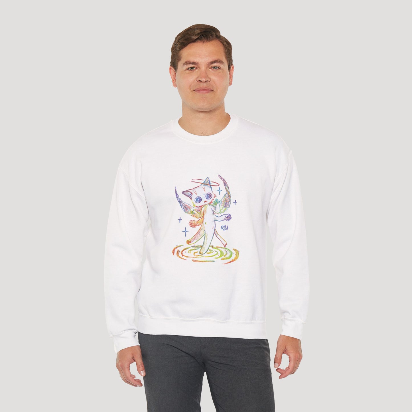 Four-Armed Angel Cat - Hoodie