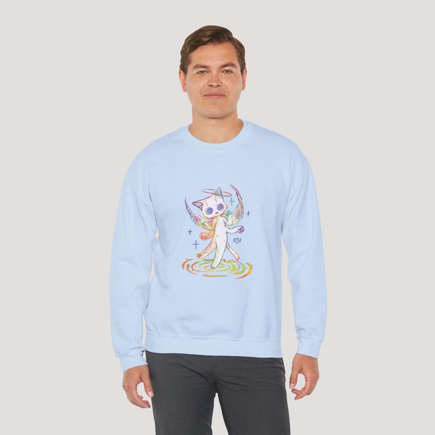 Four-Armed Angel Cat - Hoodie