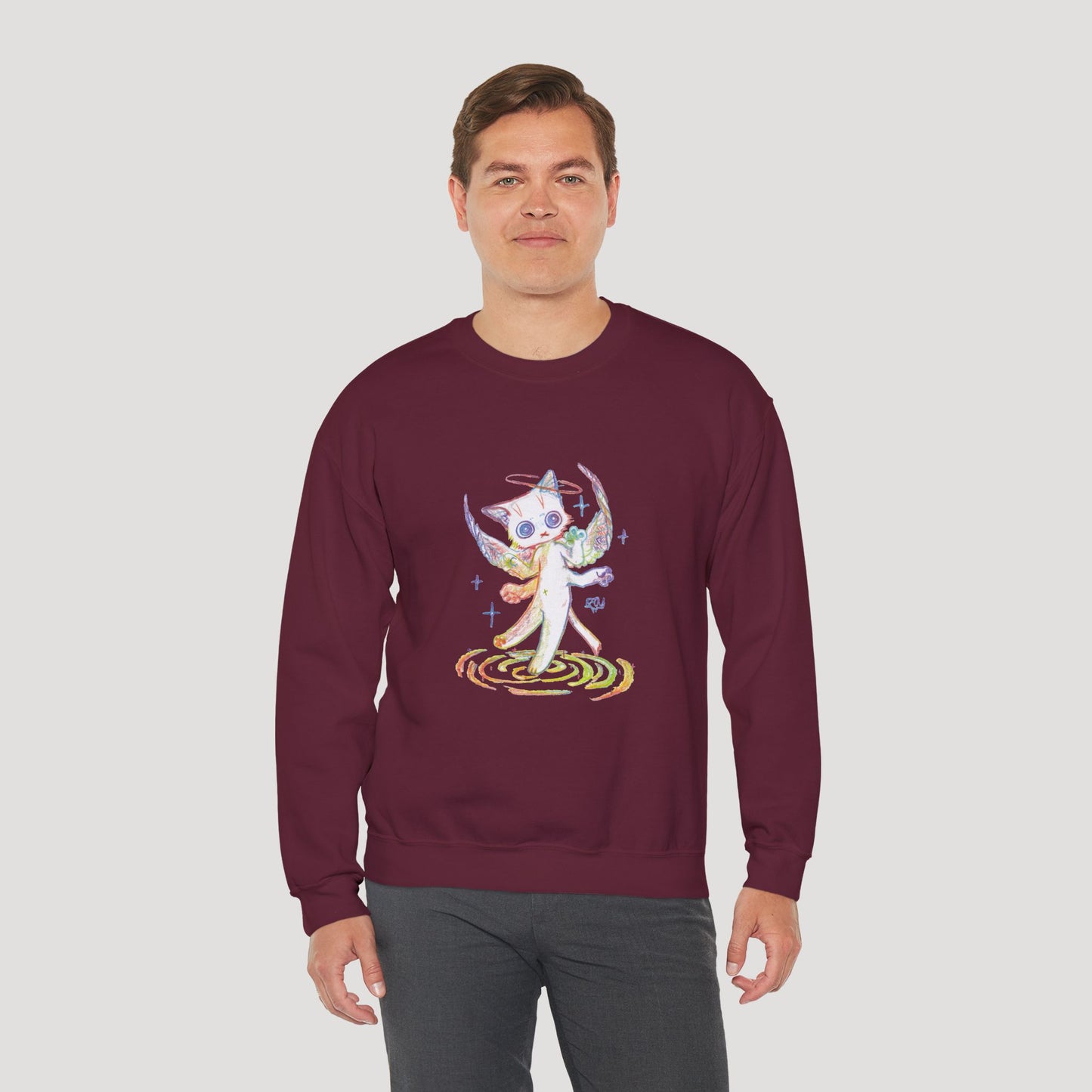 Four-Armed Angel Cat - Hoodie