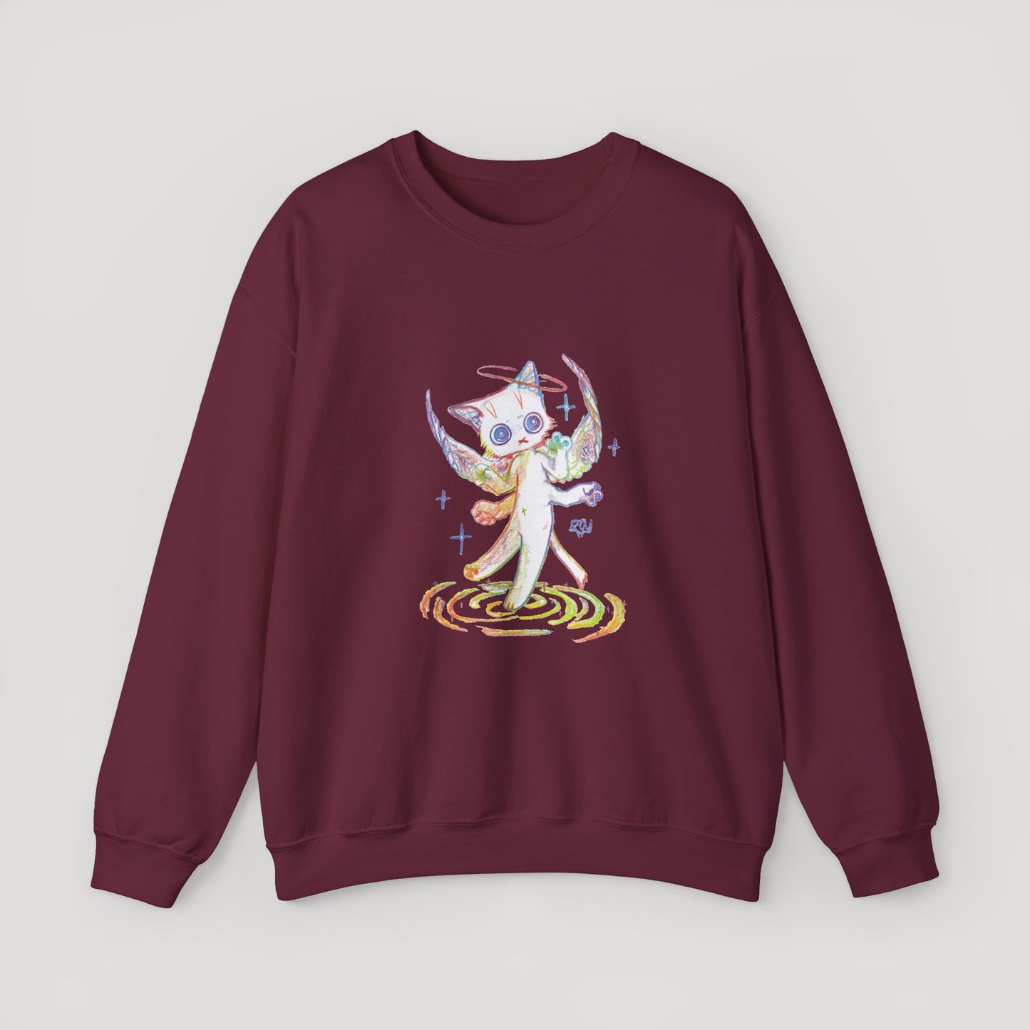 Four-Armed Angel Cat - Hoodie