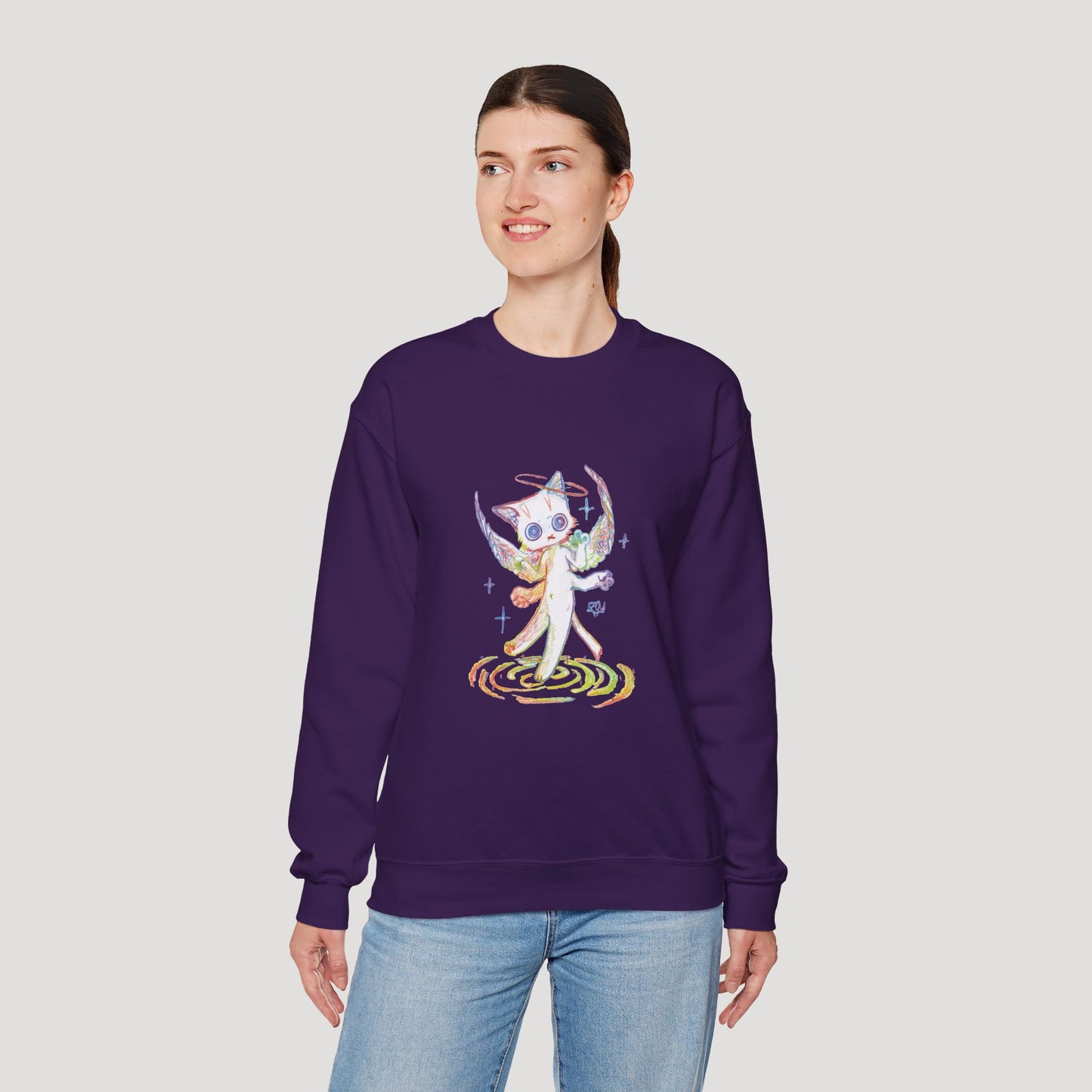 Four-Armed Angel Cat - Hoodie