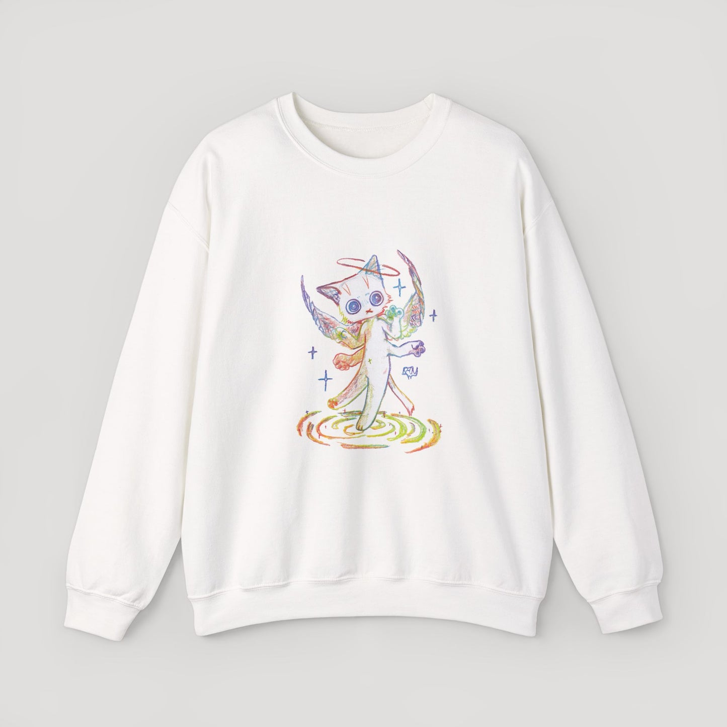 Four-Armed Angel Cat - Hoodie