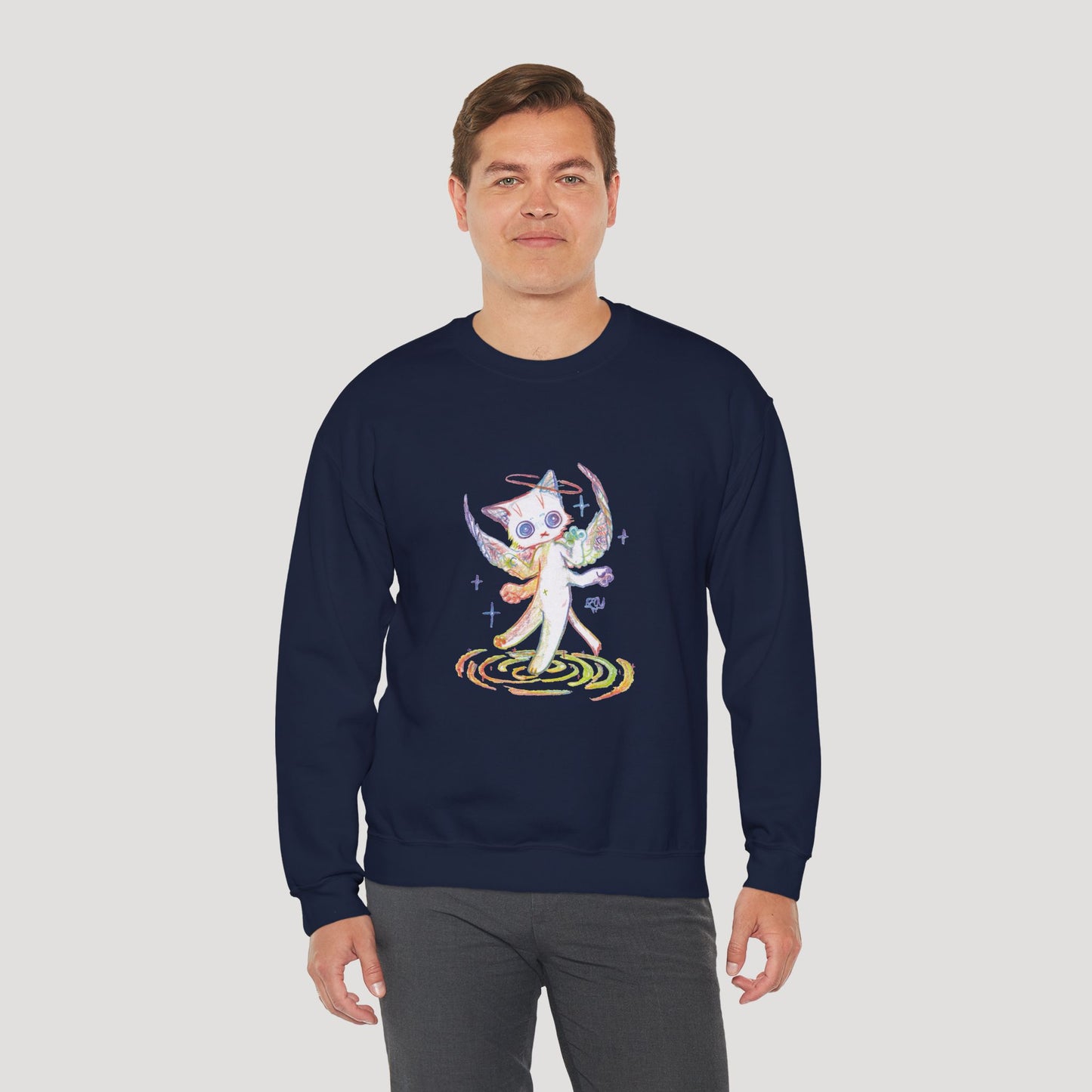 Four-Armed Angel Cat - Hoodie