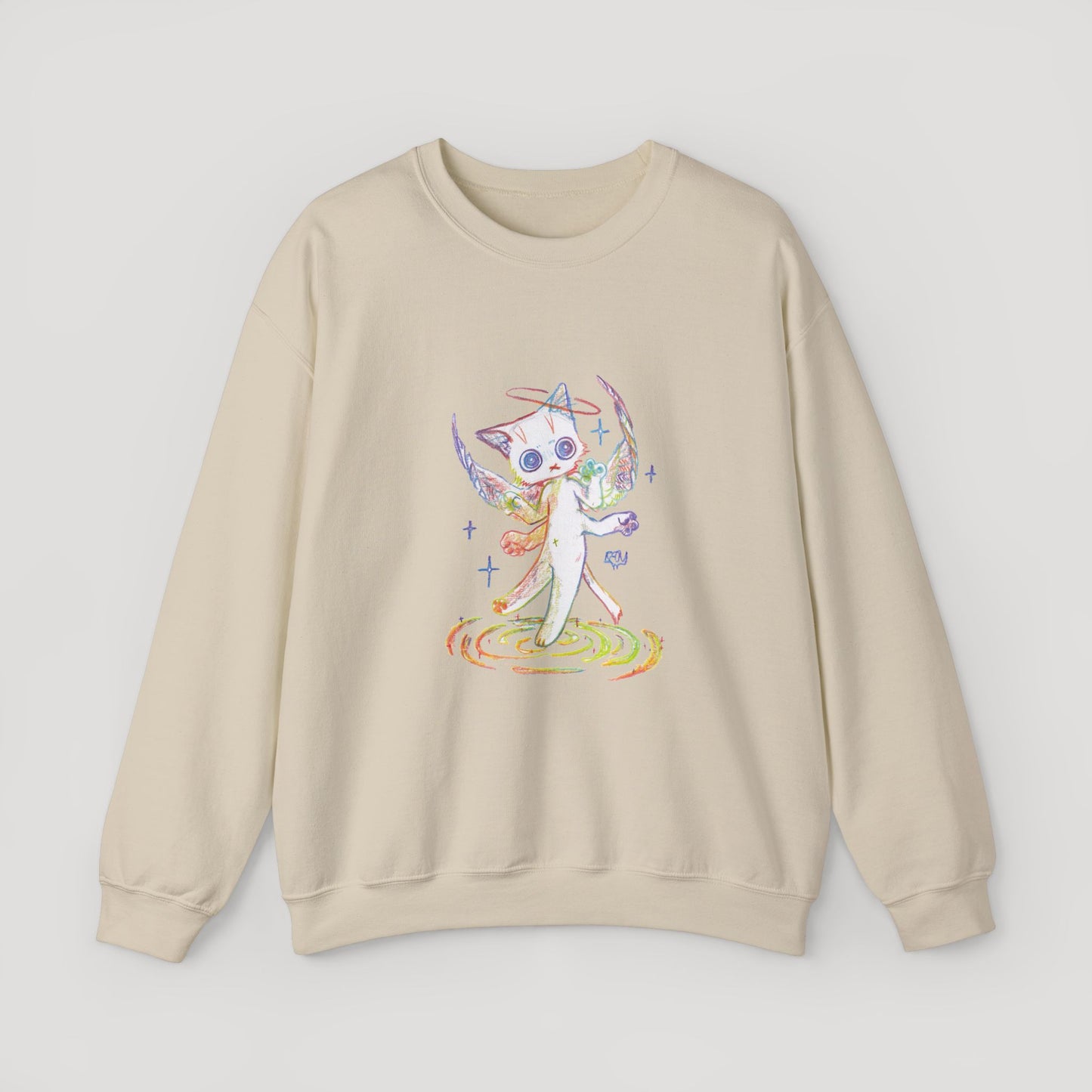 Four-Armed Angel Cat - Hoodie