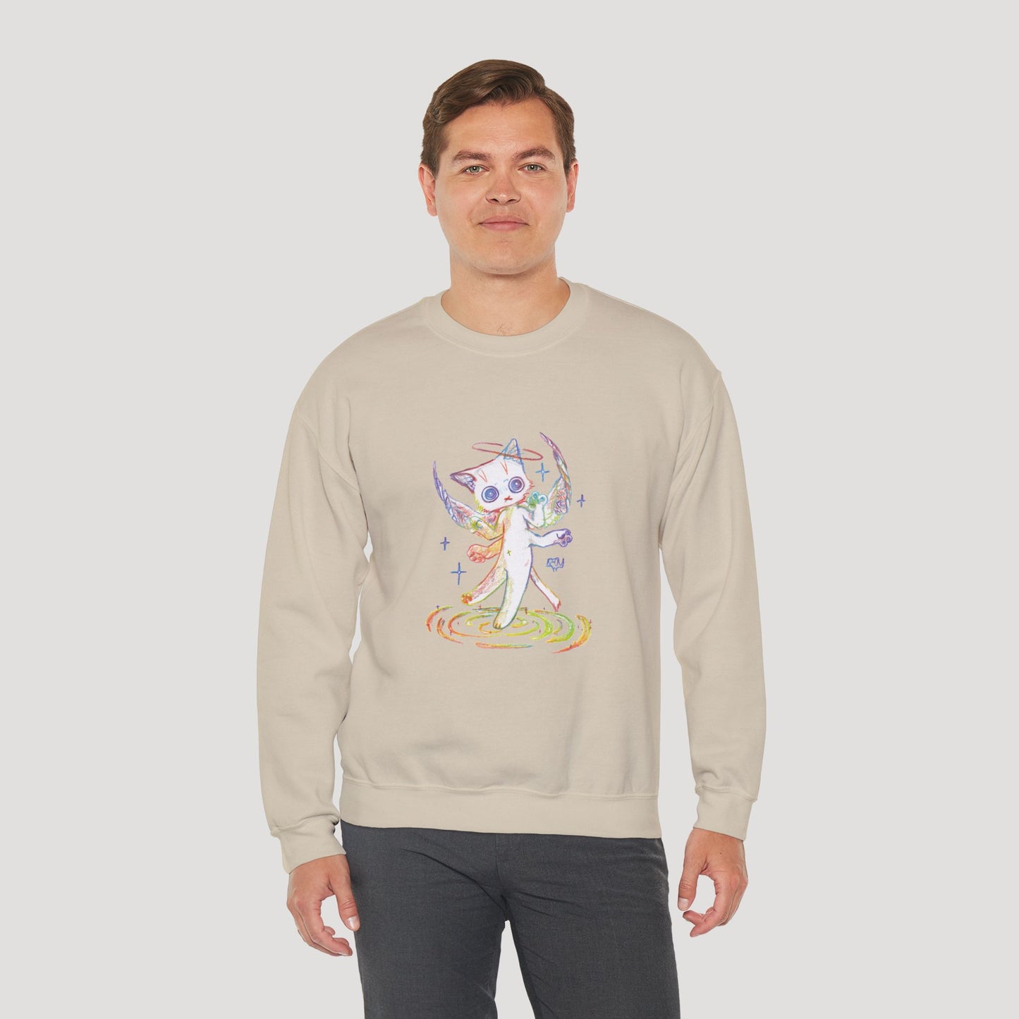 Four-Armed Angel Cat - Hoodie