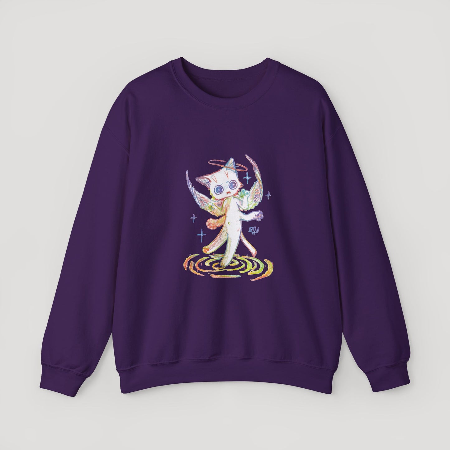 Four-Armed Angel Cat - Hoodie