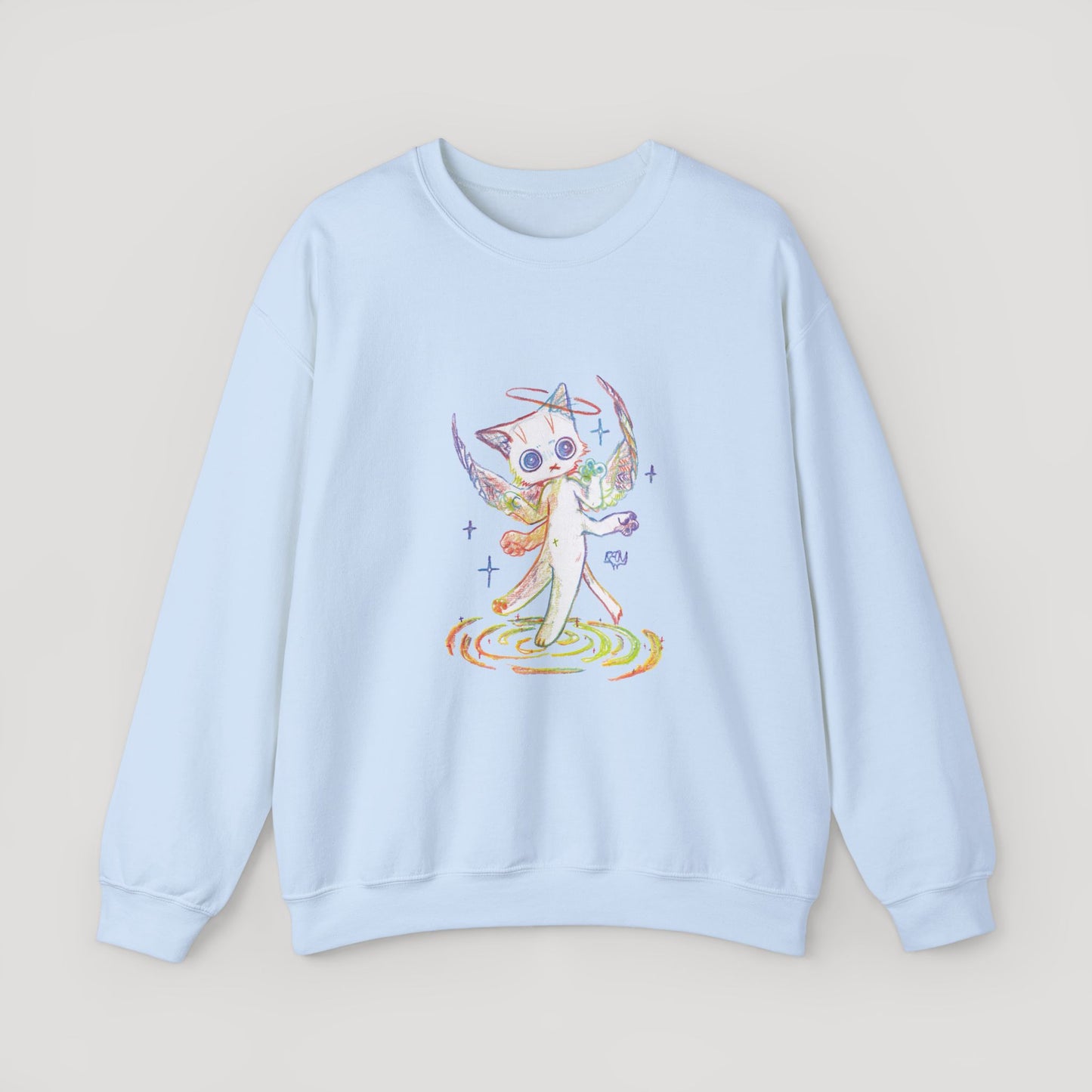 Four-Armed Angel Cat - Hoodie