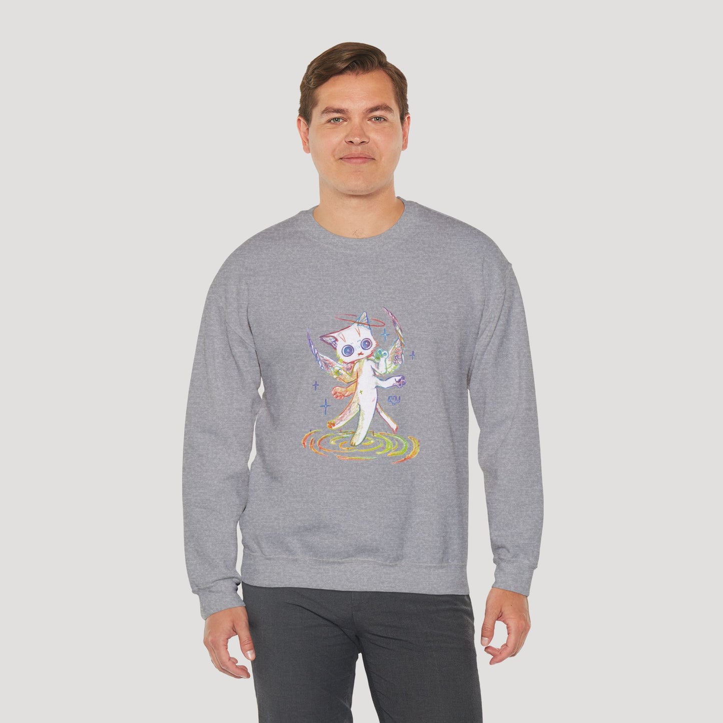 Four-Armed Angel Cat - Hoodie