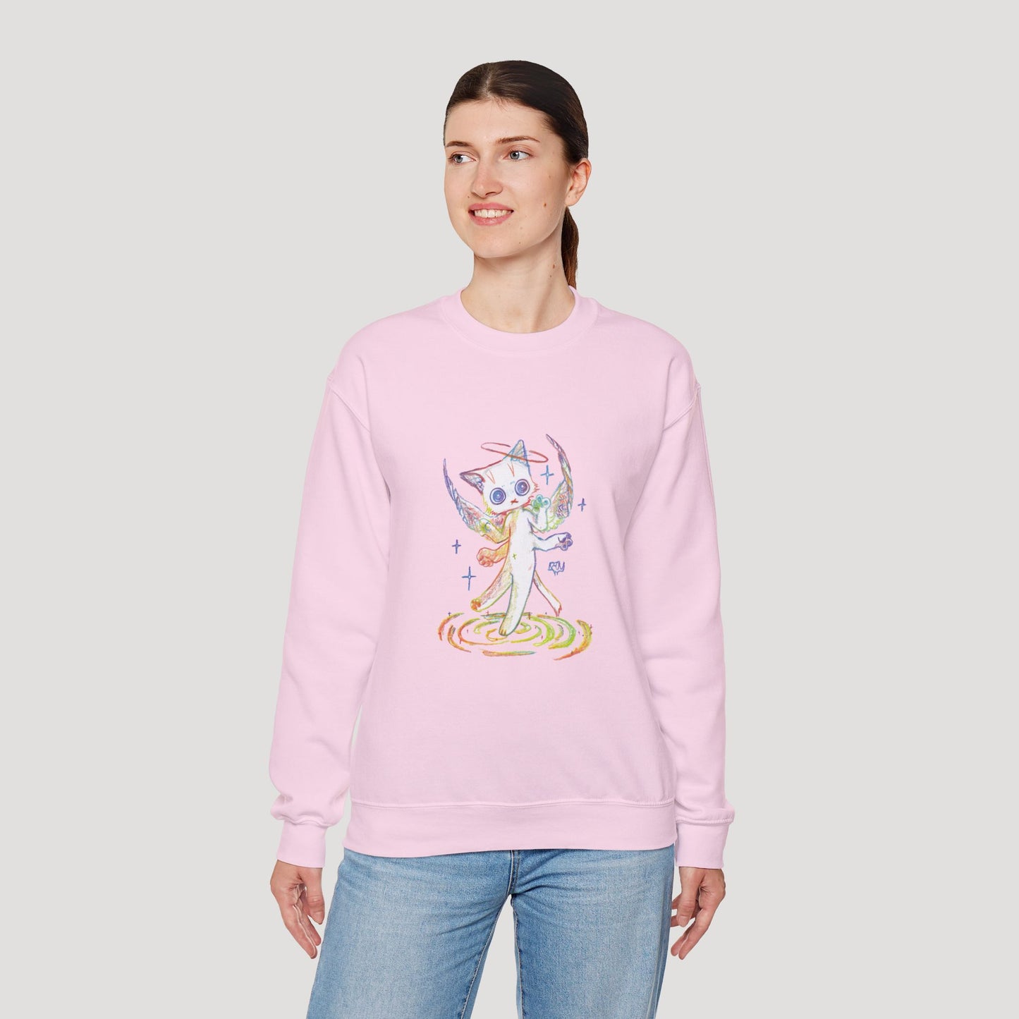 Four-Armed Angel Cat - Hoodie