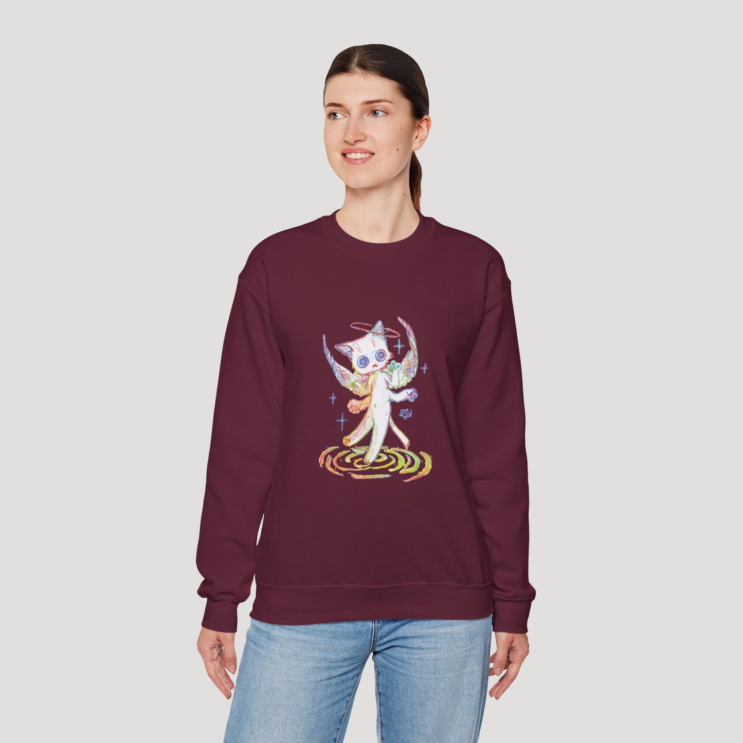 Four-Armed Angel Cat - Hoodie
