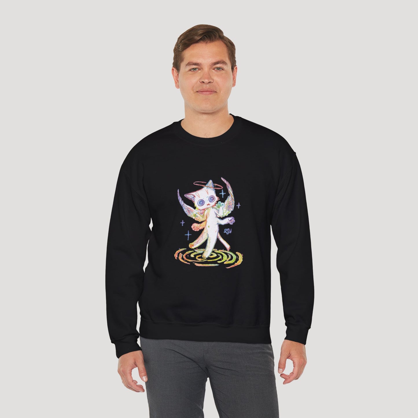 Four-Armed Angel Cat - Hoodie
