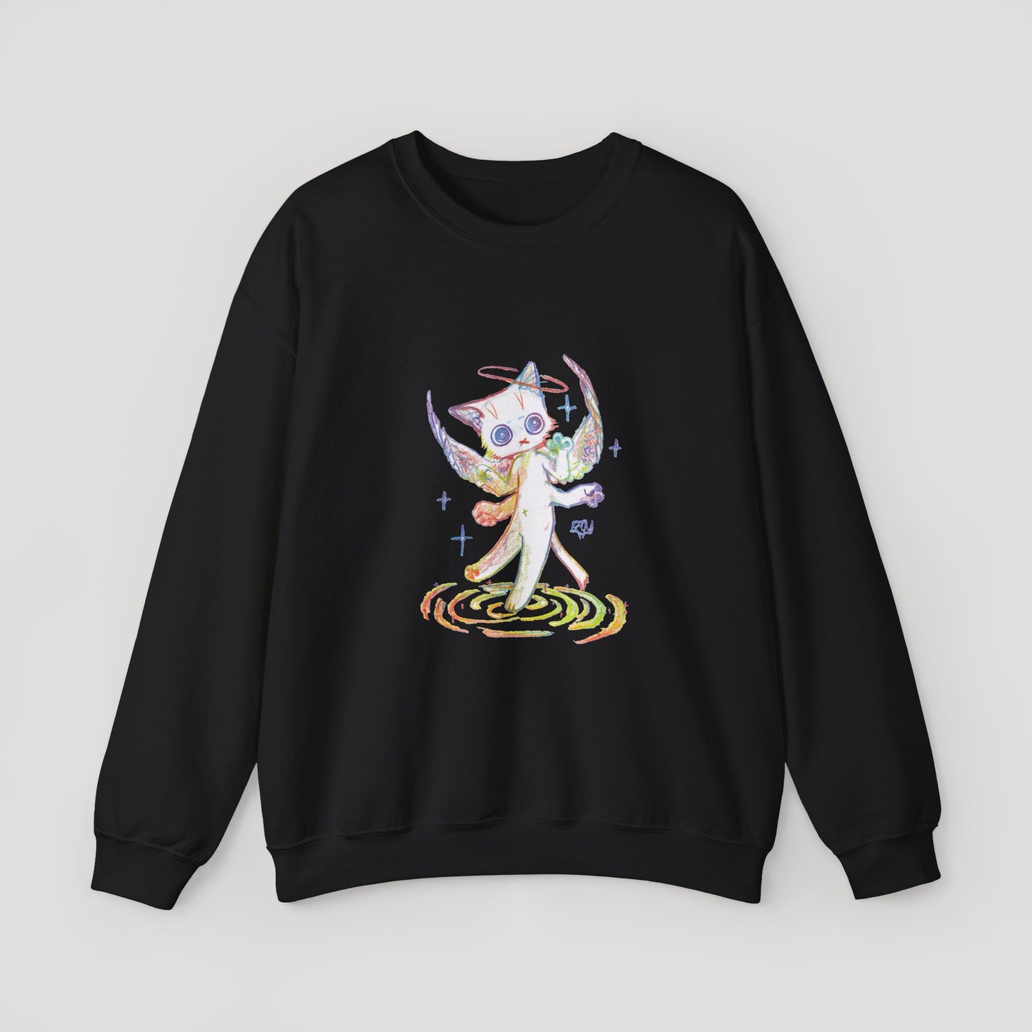 Four-Armed Angel Cat - Hoodie