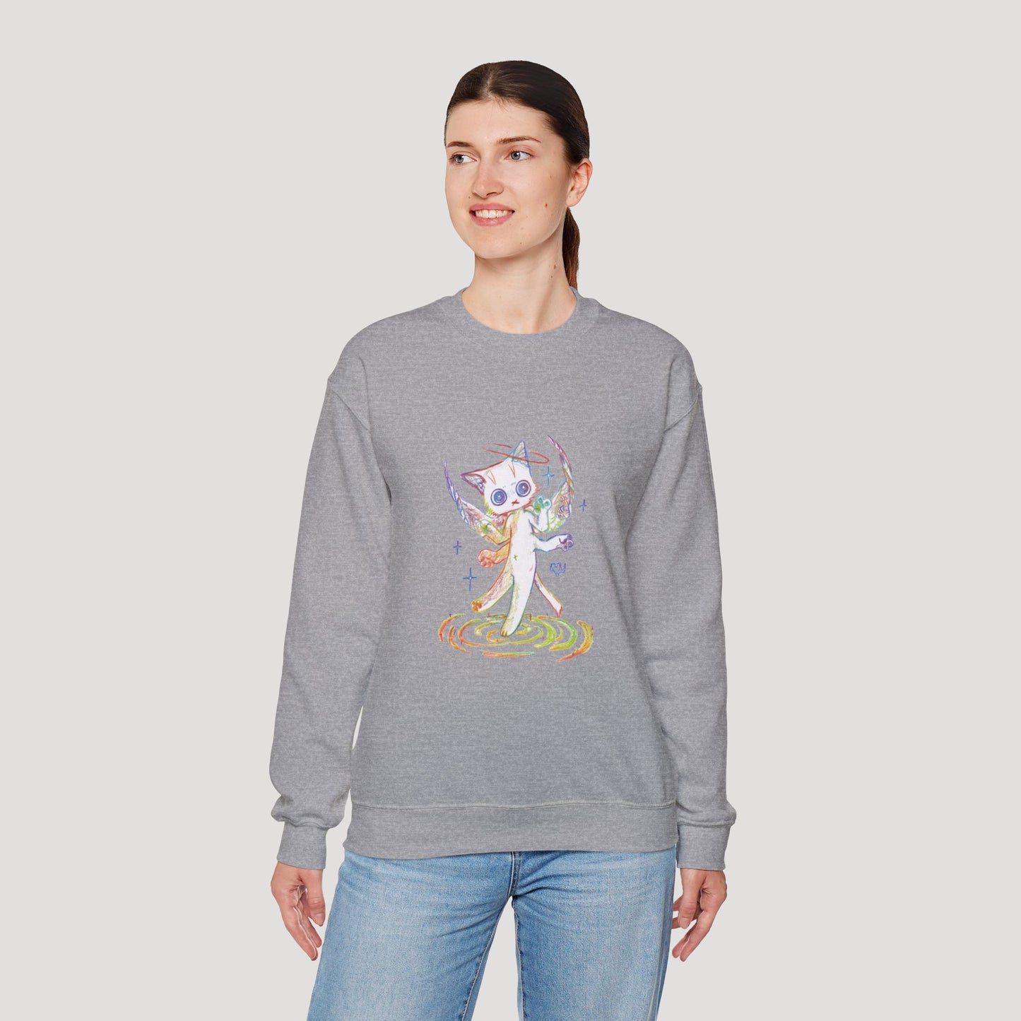 Four-Armed Angel Cat - Hoodie