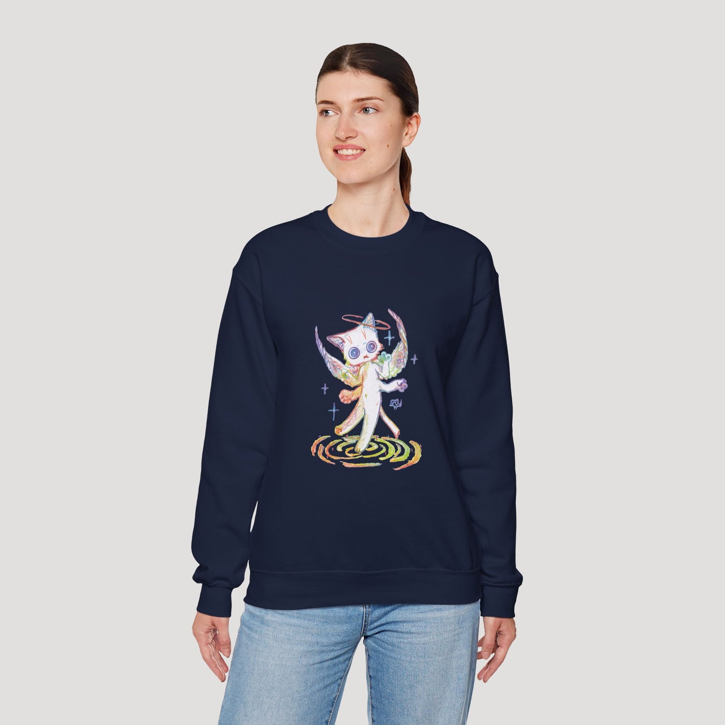 Four-Armed Angel Cat - Hoodie
