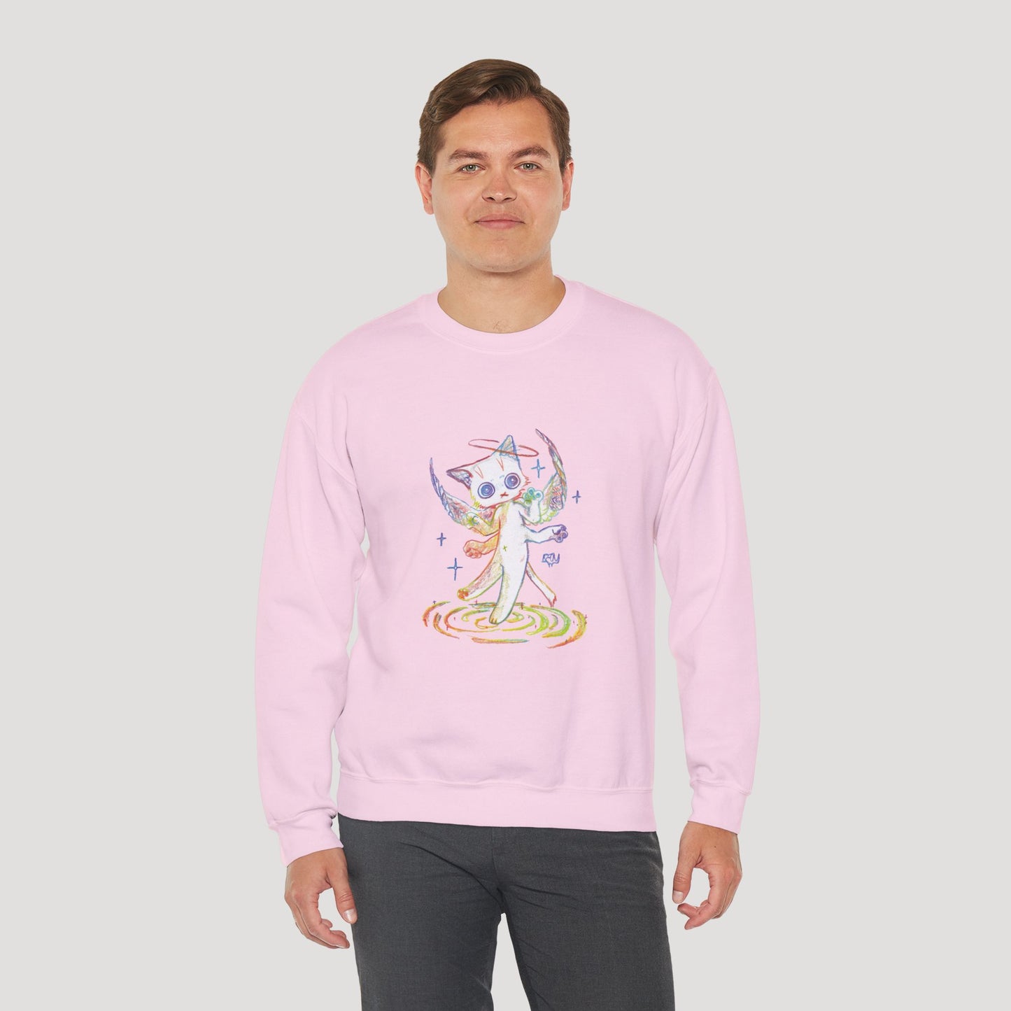 Four-Armed Angel Cat - Hoodie