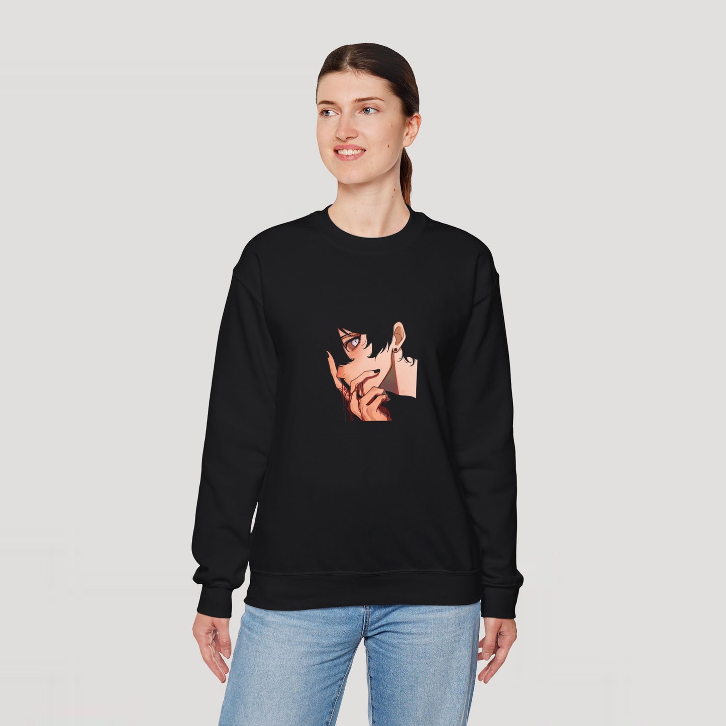 Vampire OC - Black Sweatshirt