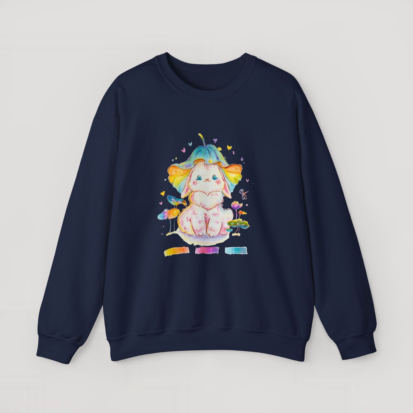 Colorful Bunny Sweatshirt