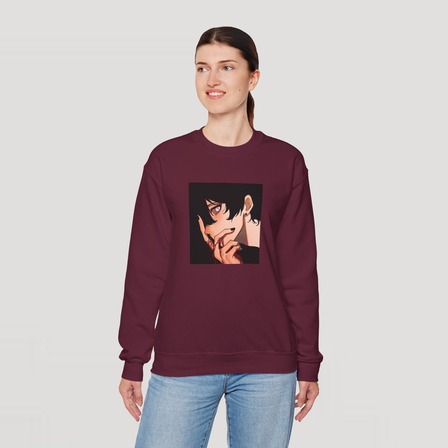 Vampire OC - Black Sweatshirt