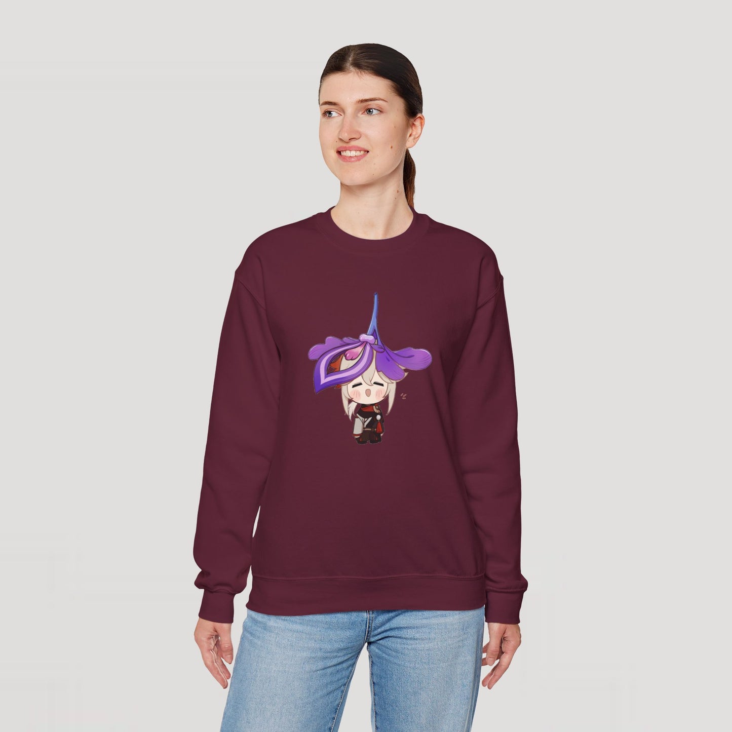 Chibi Kazuha Naku Weed  Sweatshirt