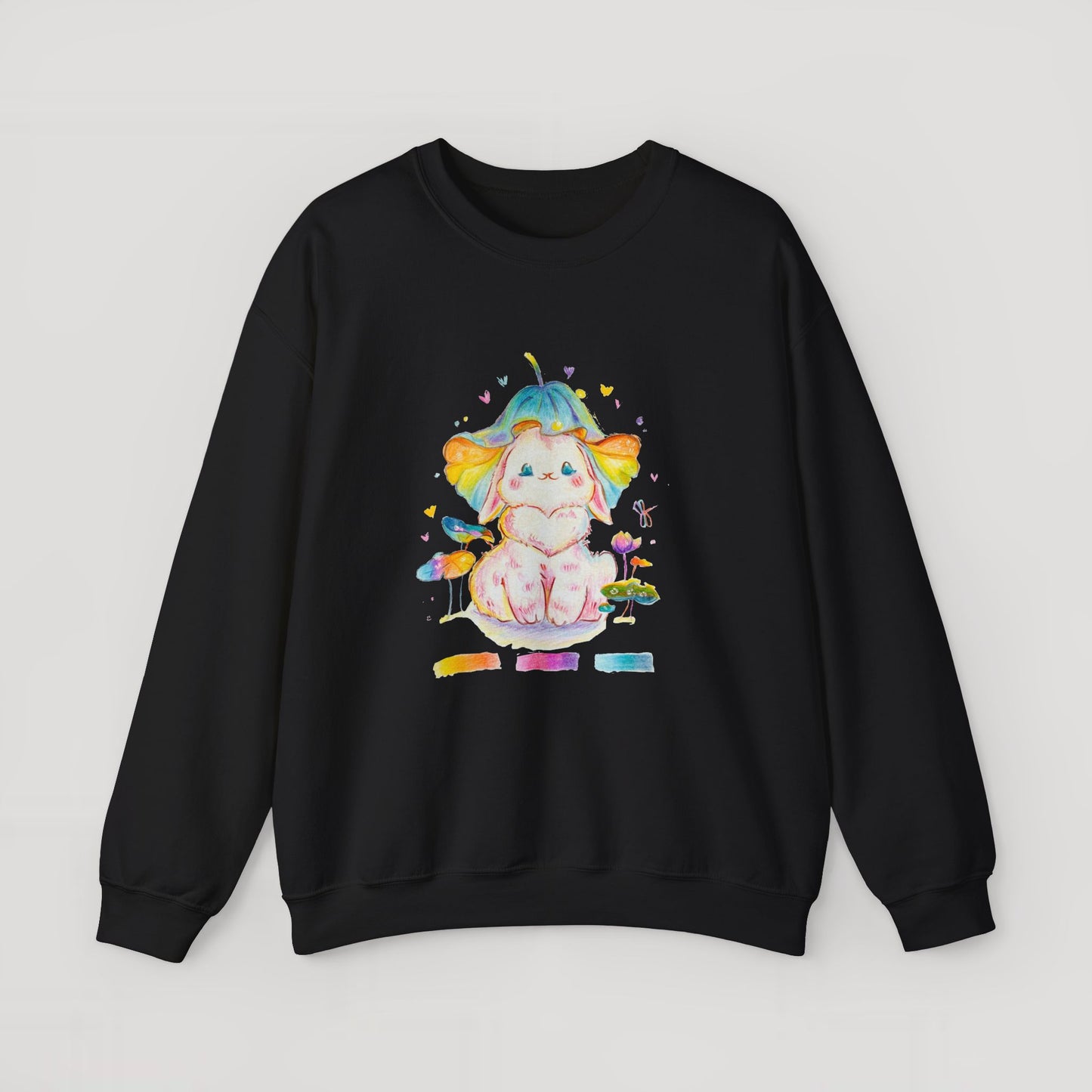 Colorful Bunny Sweatshirt