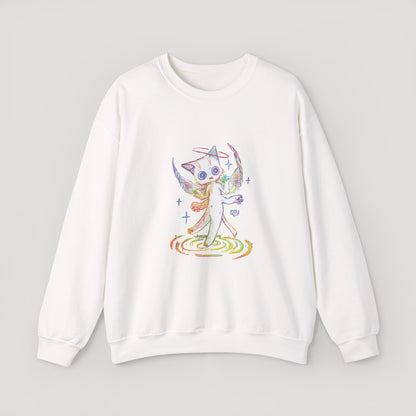 Four-Armed Angel Cat - Hoodie