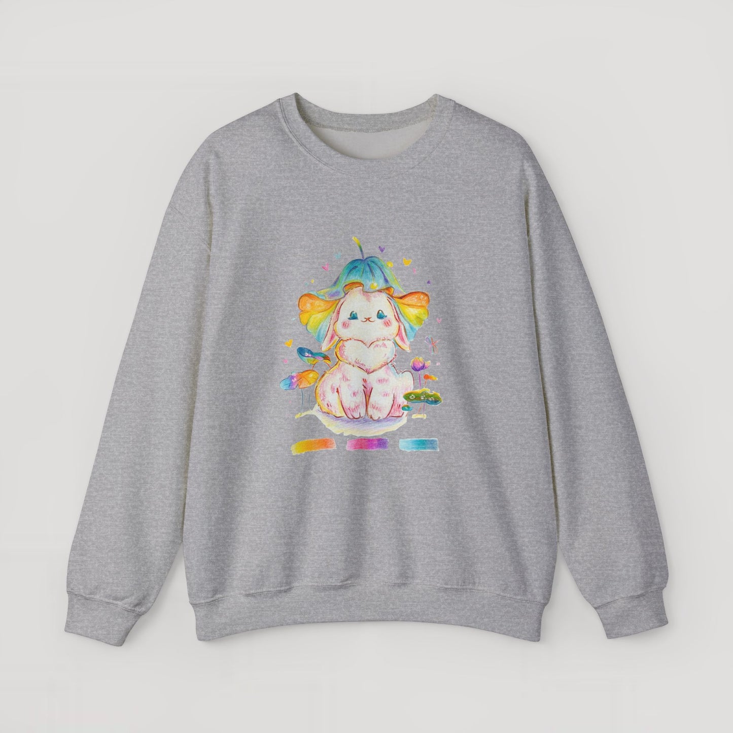 Colorful Bunny Sweatshirt