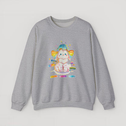 Colorful Bunny Sweatshirt