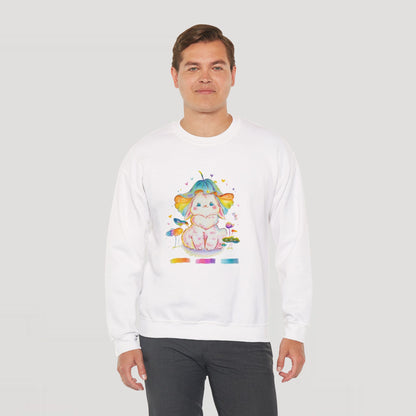 Colorful Bunny Sweatshirt