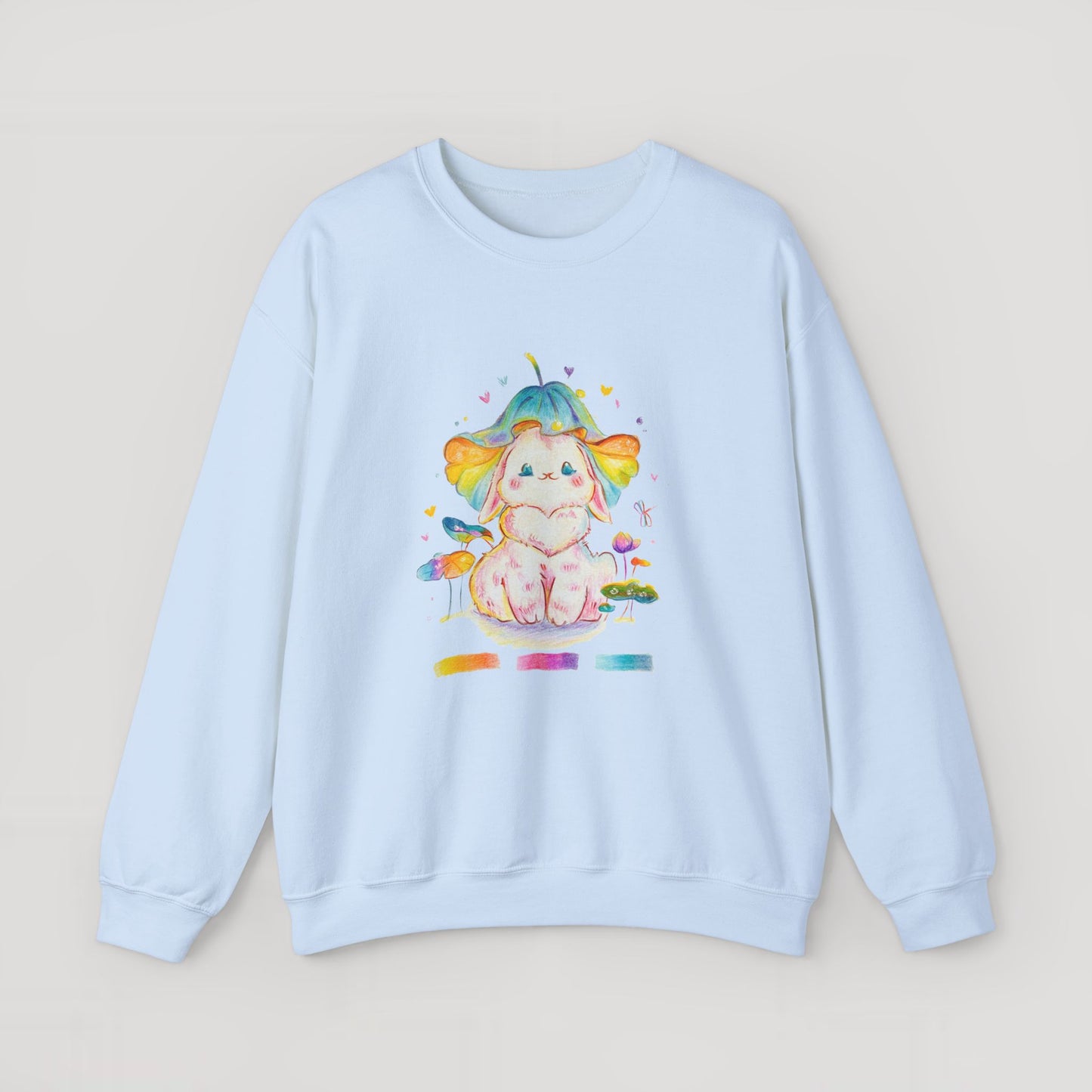 Colorful Bunny Sweatshirt