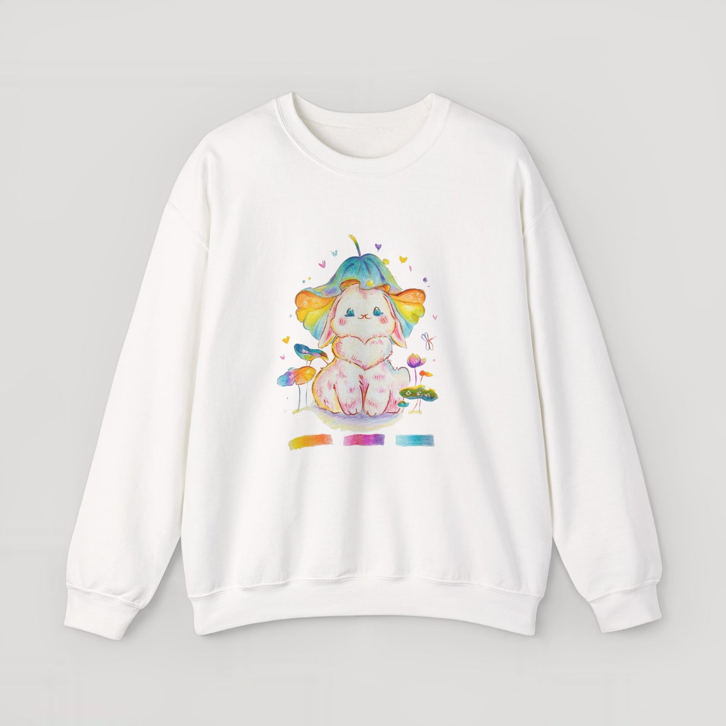 Colorful Bunny Sweatshirt