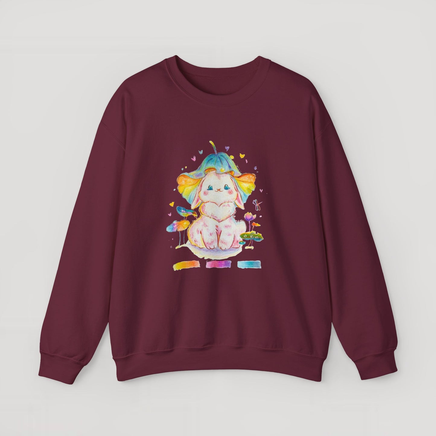 Colorful Bunny Sweatshirt