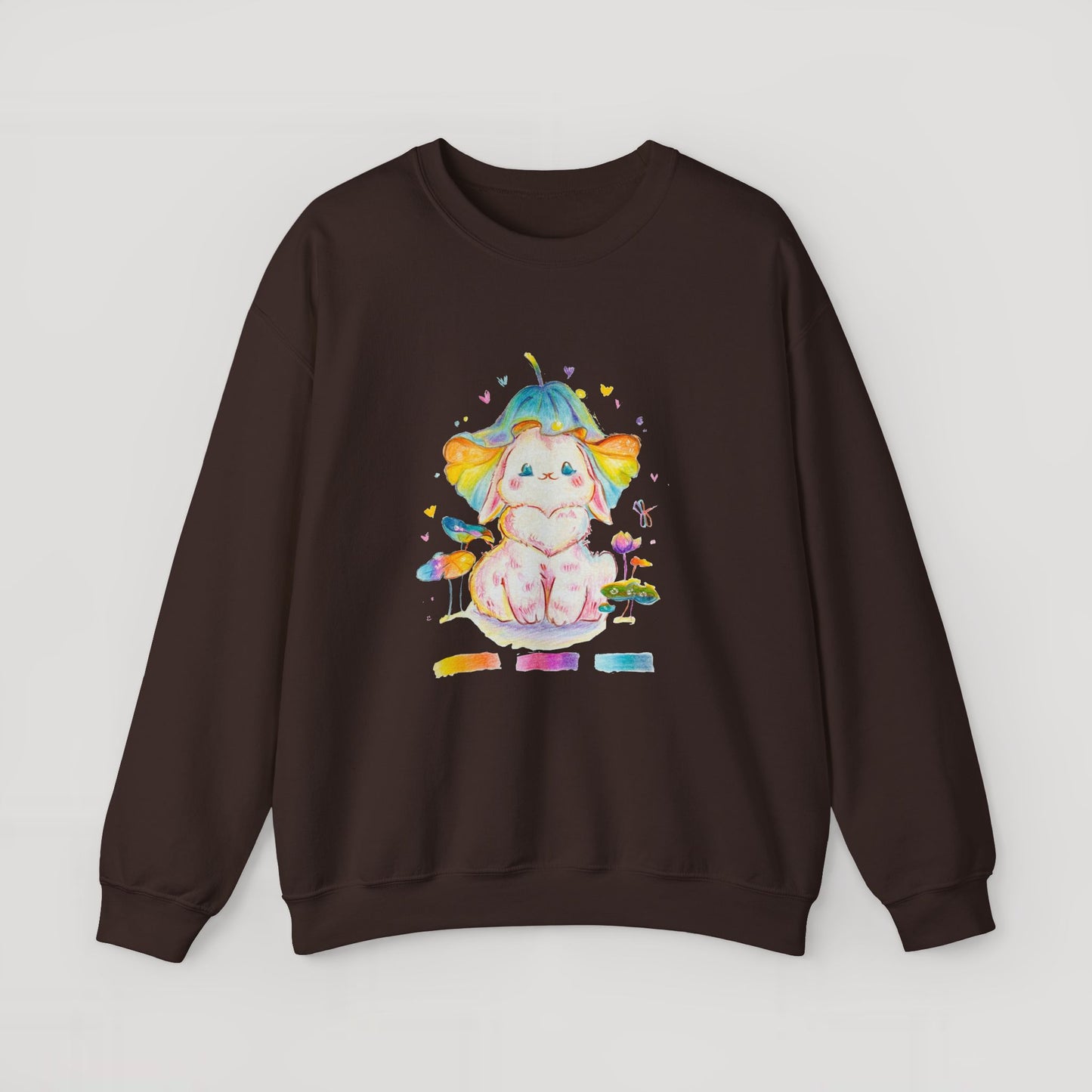 Colorful Bunny Sweatshirt