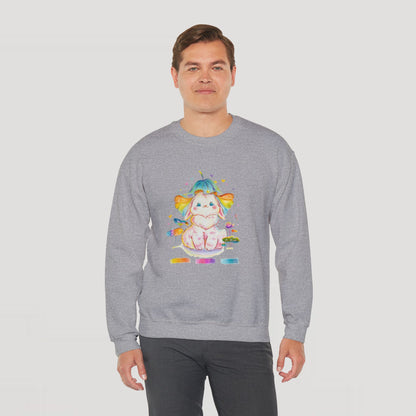 Colorful Bunny Sweatshirt
