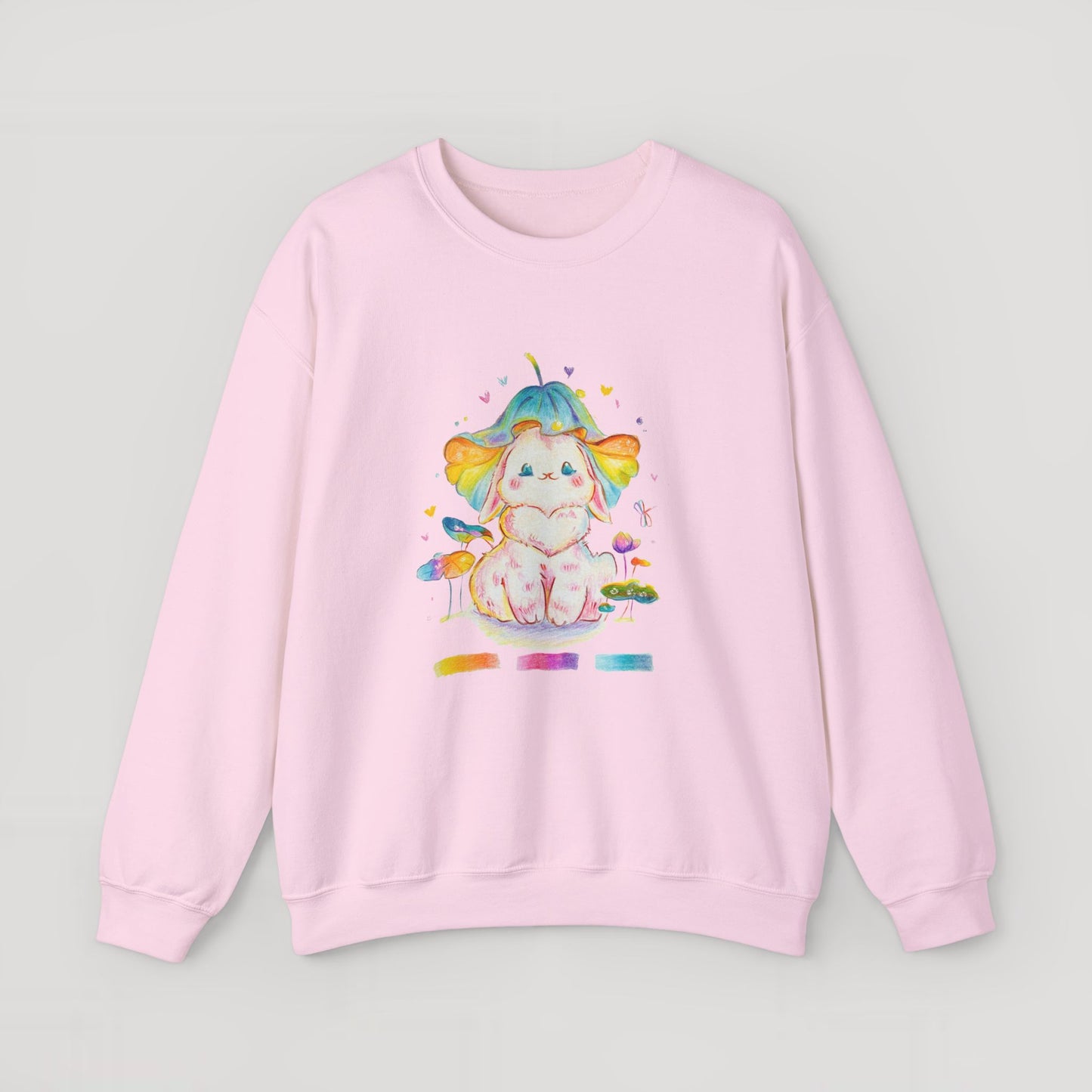 Colorful Bunny Sweatshirt